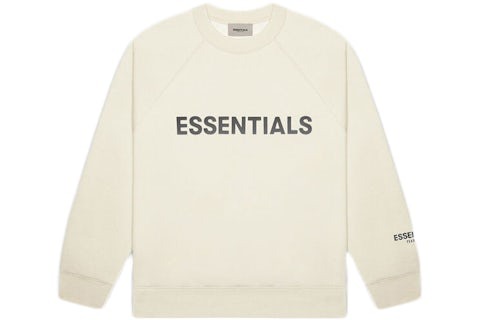 Essentials Overlapped Sweater White