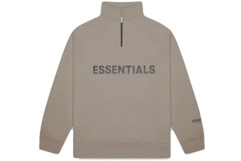 Fear of God Essentials Half Zip Jacket- New Collection