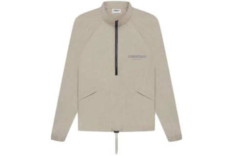 Fear of God Essentials Half Zip Oversized Jacket || Limited Collection