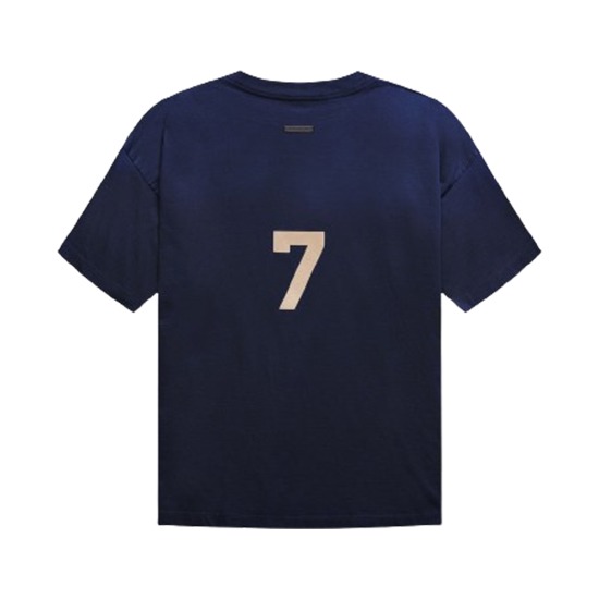 Fear of God 7 Tee – Navy Blue