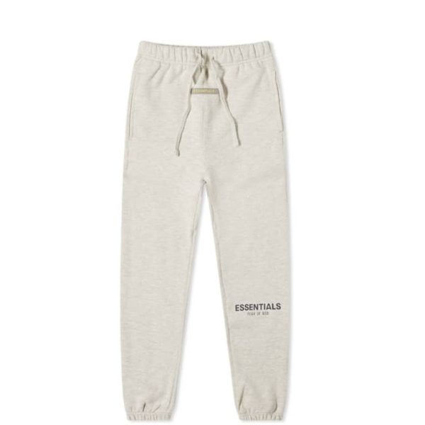 Essentials Kids Light Heather Oatmeal Sweatpant