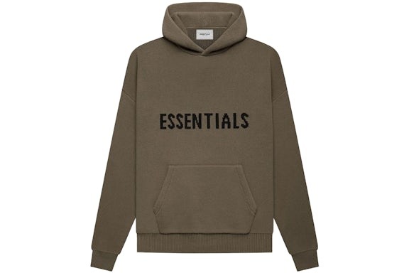 Fear of God Essentials Knit Pullover Hoodie