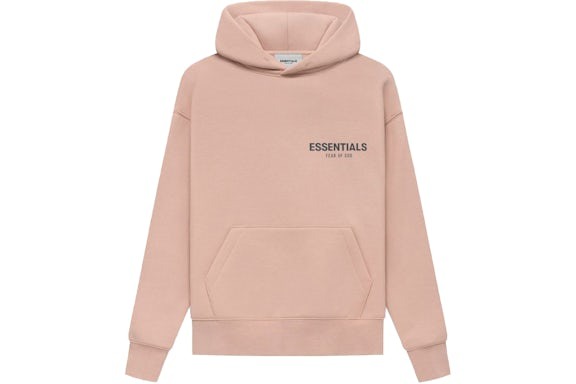 Fear of God Essentials Pullover Hoodie Pink