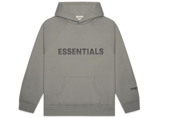 Fear of God Essentials Oversized Hoodie Gray