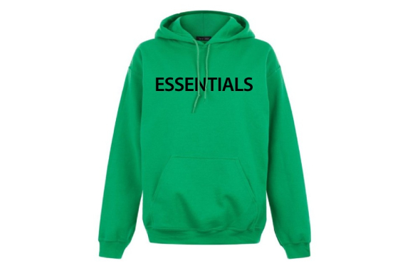 Essentials Oversized Sweat Hoodie Green