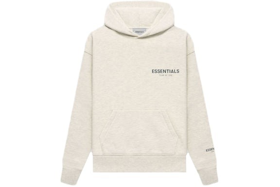 Essentials Pollover Light Heather Oatmeal Hoodie
