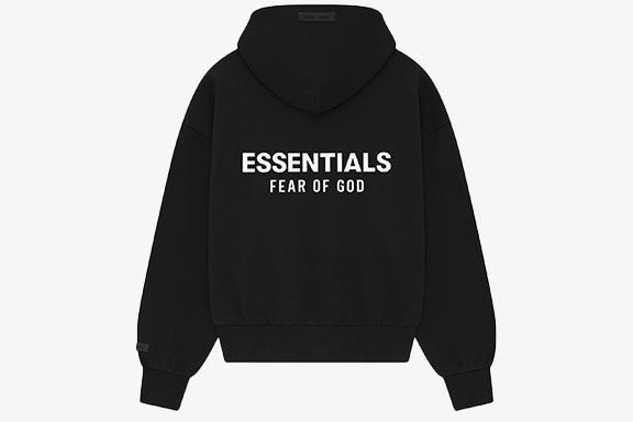 ESSENTIALS Classic Hoodie Black