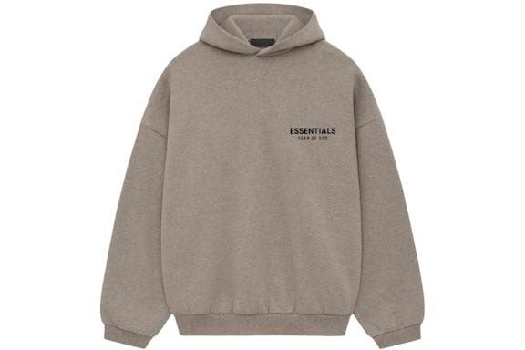 Essentials Fleece Hoodie Silver