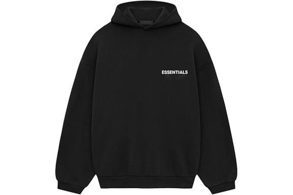 Essentials Fleece Hoodie Black
