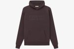Essentials Classic Hoodie for Effortless Style Brown