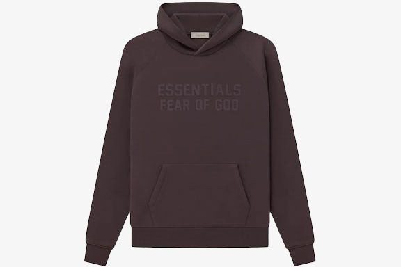 Essentials Classic Hoodie for Effortless Style Brown